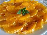 Salade d'oranges à la marocaine
